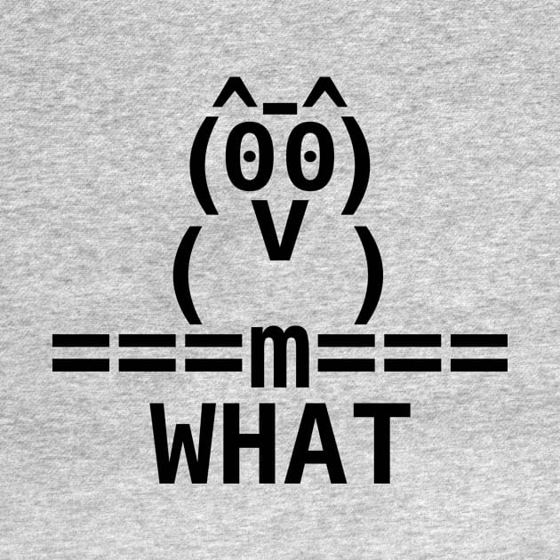 Ascii Owl by Aunt Choppy